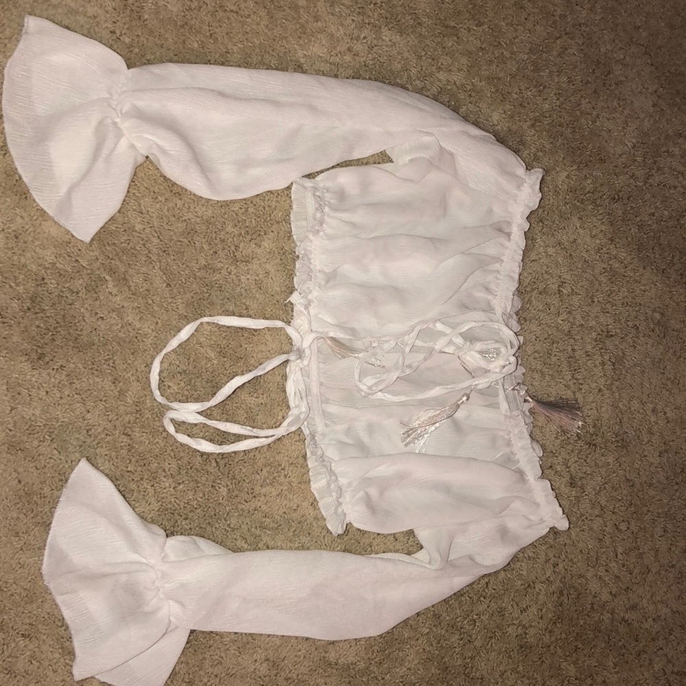 Off the shoulder shirt